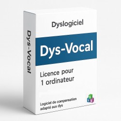 licence individuelle du logiciel Dys-Vocal