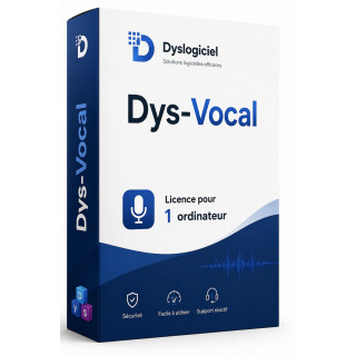 Licence individuelle du logiciel Dys-Vocal